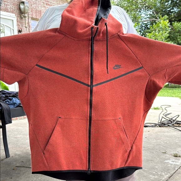 Nike Other - Nike Black and Burnt Orange Full-Zip Hoodie